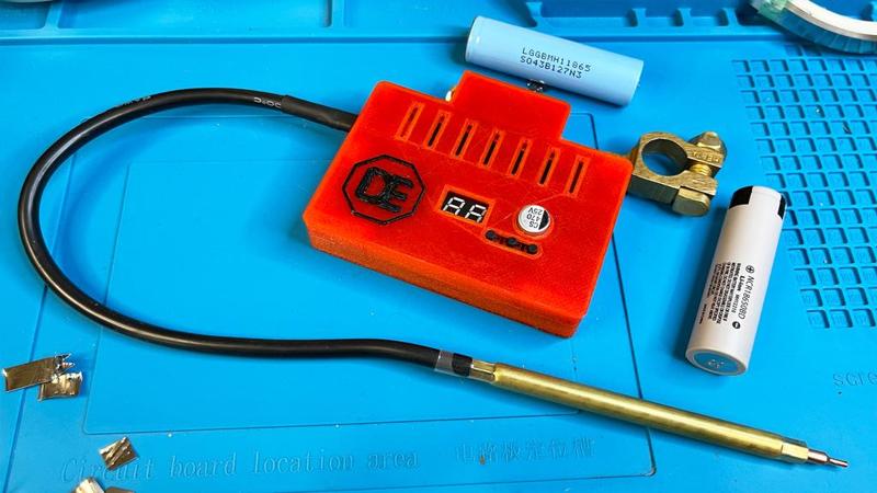 Spot welding housing from DIY ENERGY