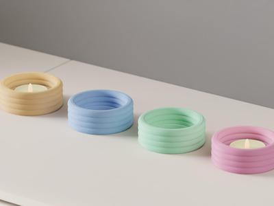 LED Candle Holder. Tealight Holder