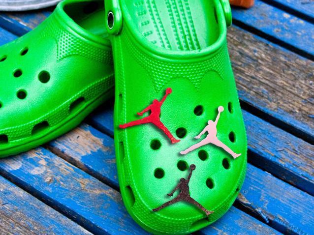 Jordan Logo Croc Shoe Charm (Jibbitz)