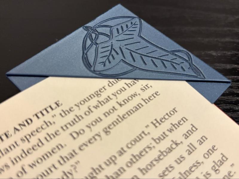 Corner Bookmark (Brooch of Lorien)