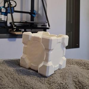Companion Cube Plant Pot