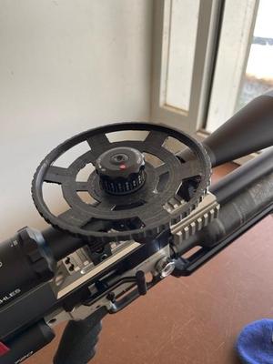 RUEDA PARALAJE VISOR SCOPE KAHLES 1050