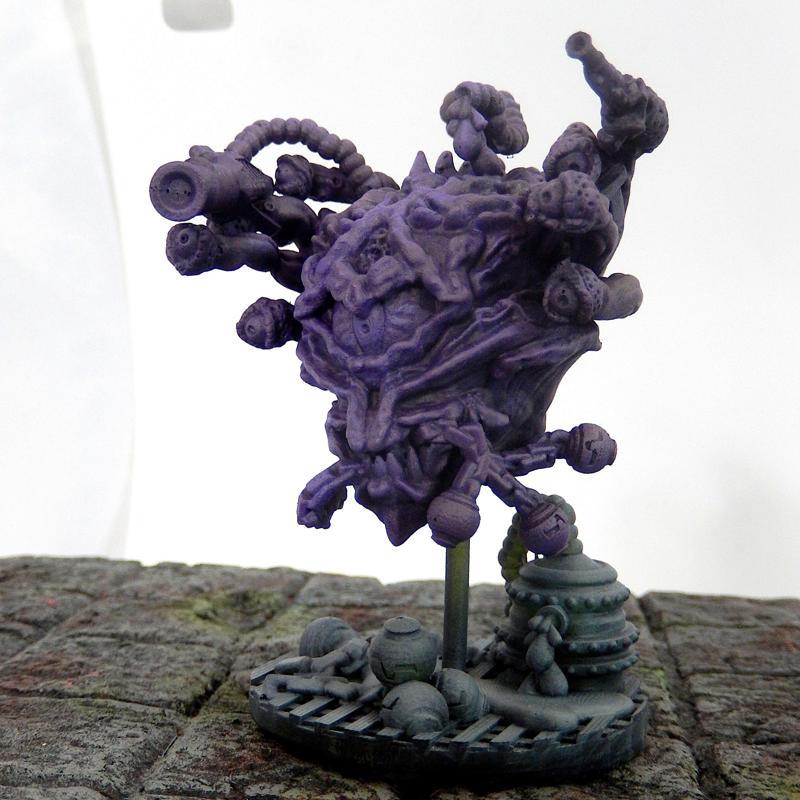 Mad alchemy eye beast miniature by Mystic Pigeon Gaming