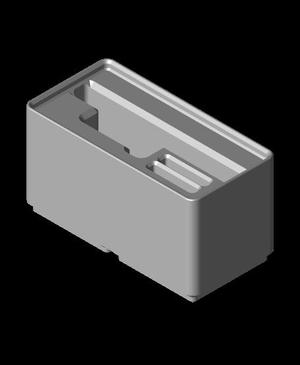 Gridfinity Insize 1108-150 caliper holder with cr2032 slots