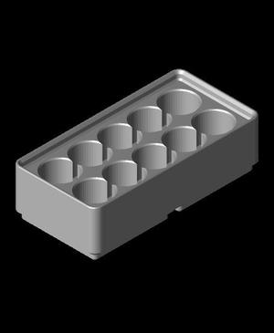 Gridfinity 2x1 10xAA Battery Holder v1.stl