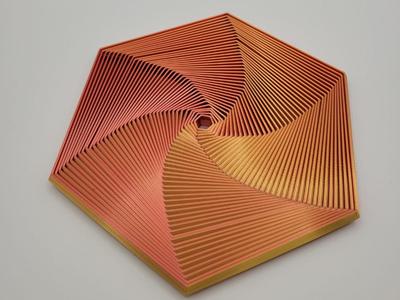 Large Hexagon Fidget Toy