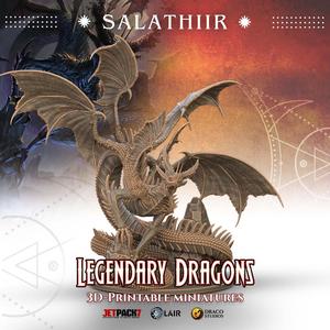 Salathiir and Salthezau Demon from Legendary Dragons