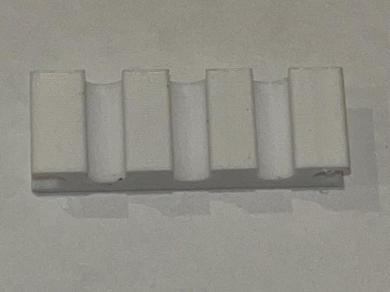 Cable/cord  holder works with Mac braided cable