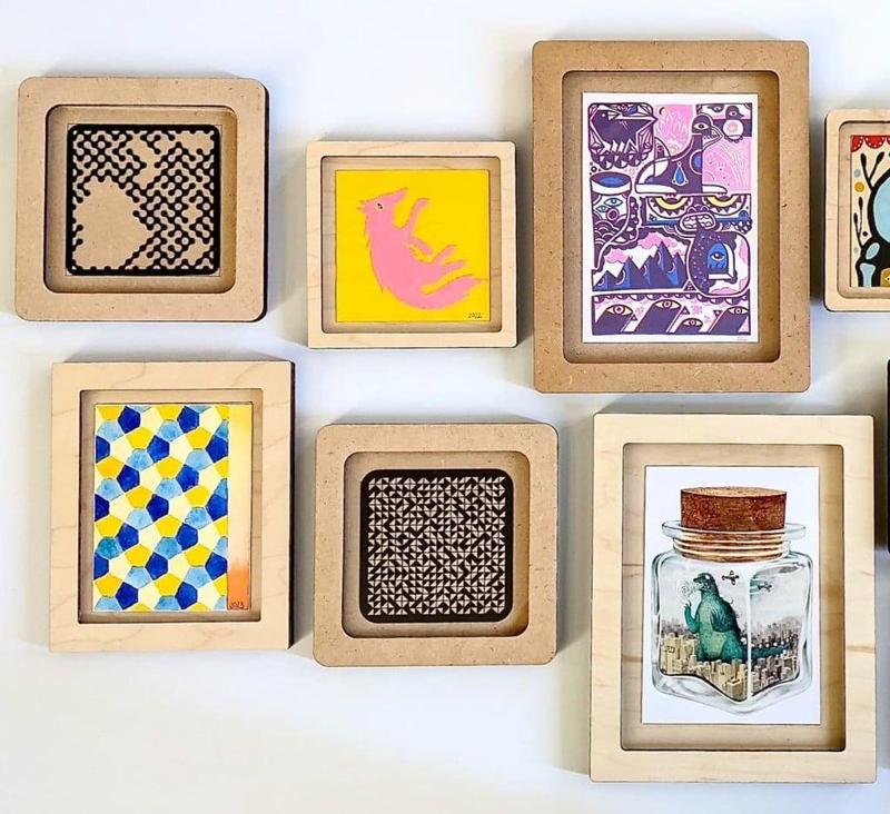 Laser Cut Picture Frame SVG File