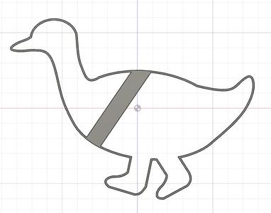 goose cookie cutter