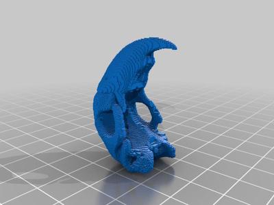 Macow Skull, simple not hollow