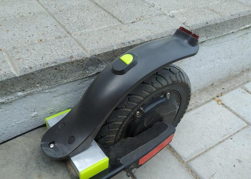 Plug for the rear fender of the Xiaomi Mijia M365 electric scooter