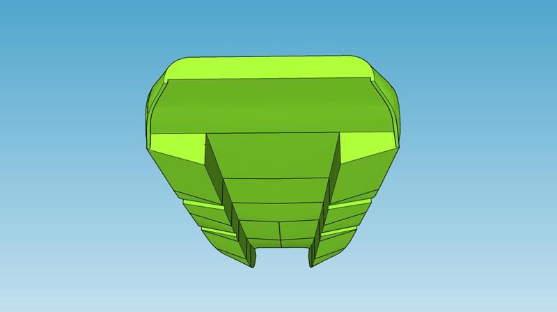 Motorboat, speedboat 36 – two engines mod Stinger