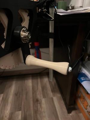 CSM Larger crank handle with bearing support