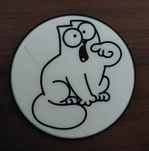 Simon´s cat coaster