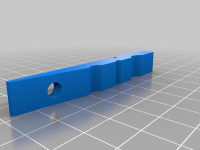 Modified clothespins for screw holes