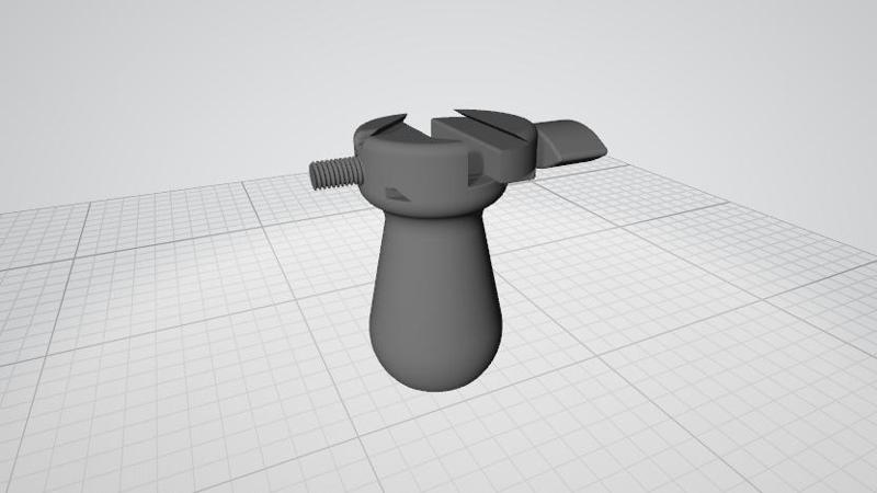  grip-vise for painting minifigures