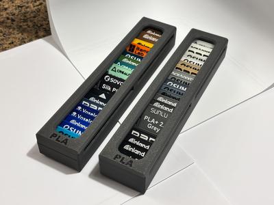 Filament Swatch/Label Box