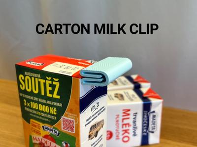 Carton Milk Clip