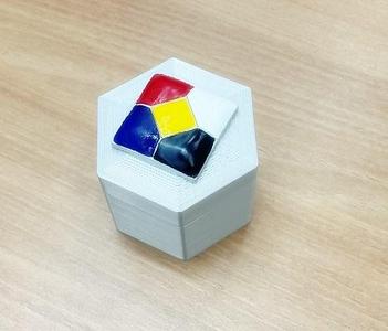 Obangsaek Container(Five Cardinal Colors Box)