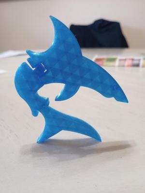 Articulating Shark Silhouette 