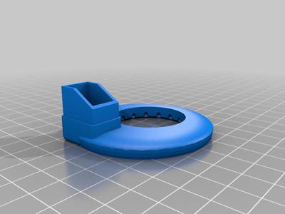 Flatened cooler