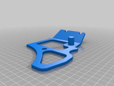 KTM 790 / 890 Intake Dust Filter Retention plate 