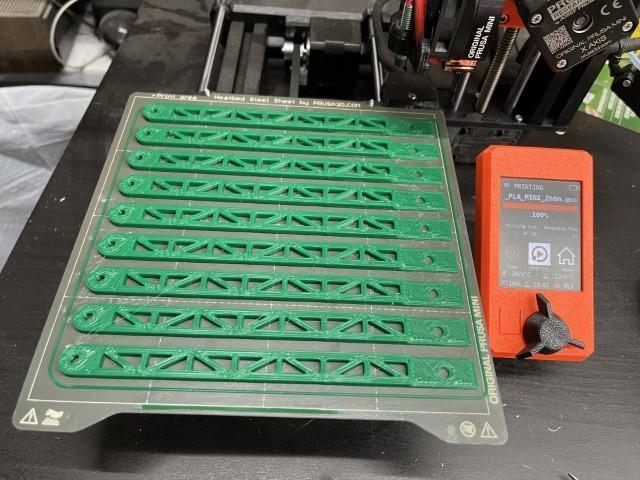 Arms for Yarn Swift for Small Print Bed