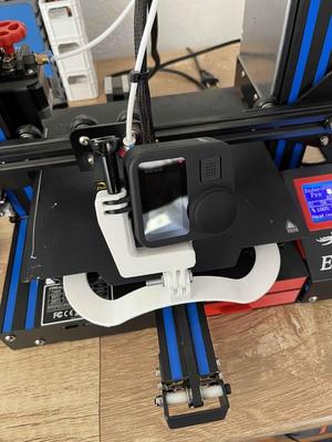 Ender3pro GoPro mount and vertical mount
