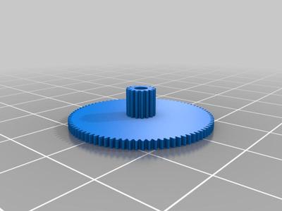 Sega Mega CD2 laser middle stepping gear