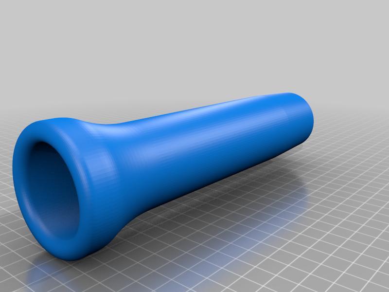 Blaze Glass - Mix & Match - Wide long end tube (slim version)