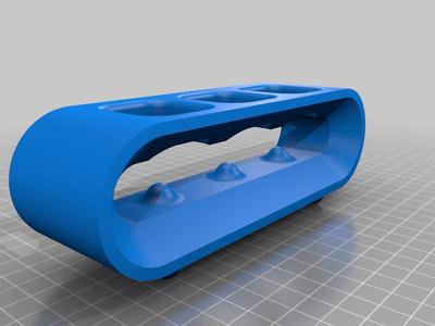 Electric toothbrush holder tripple