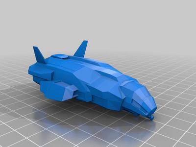 LC-10 Stutterwarp-Capable Combat Lander (2300AD)