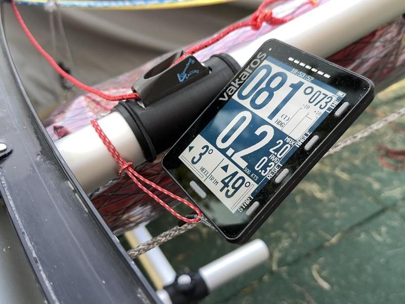 Vakaros Atlas 2 mount for Goodall Viper C2 spinnaker boom