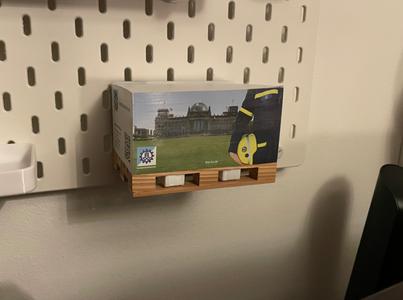 Ikea Skadis Pallet slip holder