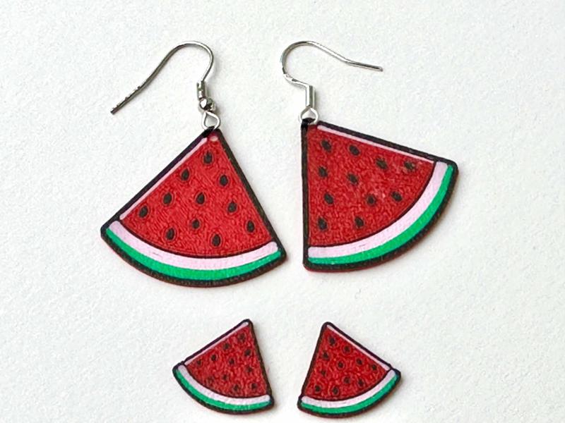 Watermelon Earring Charms