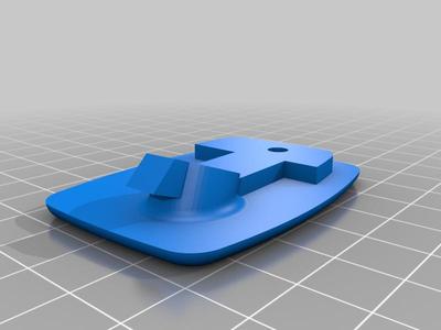 Sun visor holder for Peugeot 308 CC