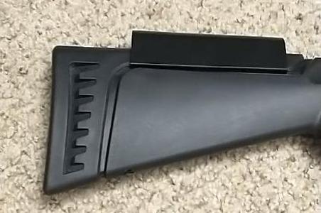 Ruger American Rimfire and 10/22 Modular Stock cheek riser (rest)