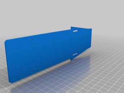 FMS Rafale 80mm - Battery mount 