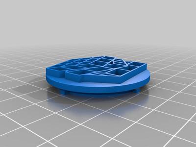 Rubik's Cube Popsocket with Tiles