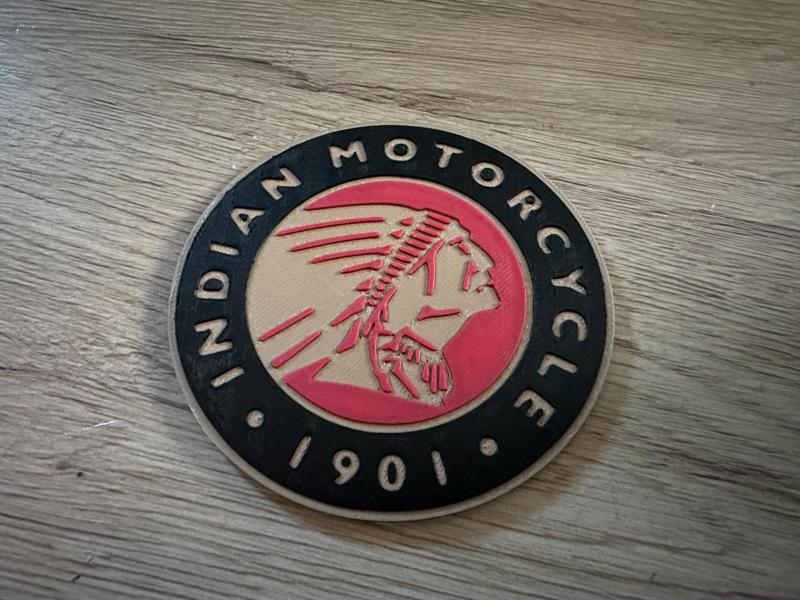 Indian Motorcycle Coasters Colorful
