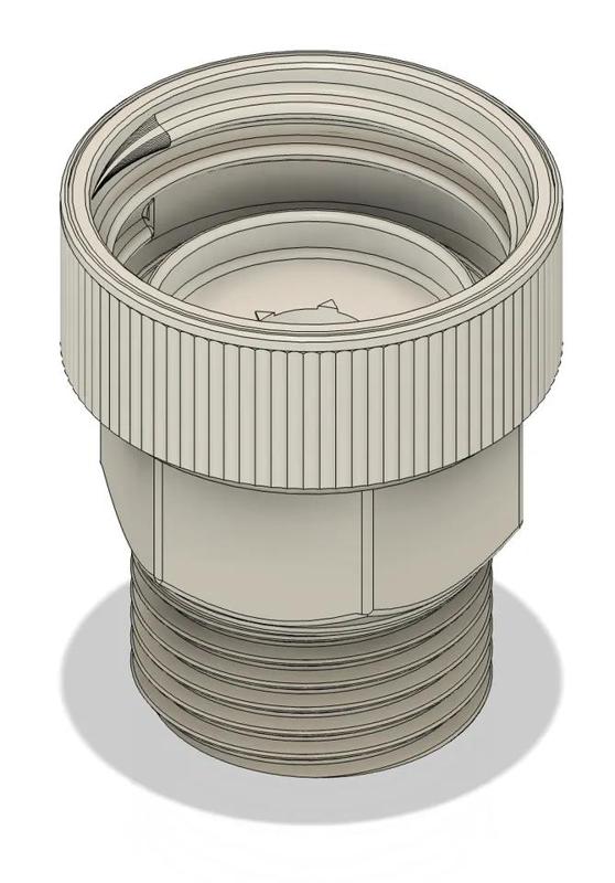 PET Flasche auf 5/8 Gewinde   