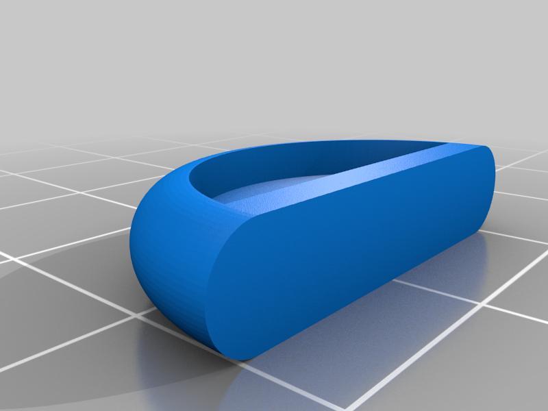 Circa-Compatible half-circle "D" ring for disc-bound planners