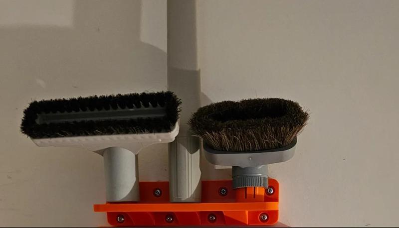 Wall Mount Vacuum Adapater Holder   