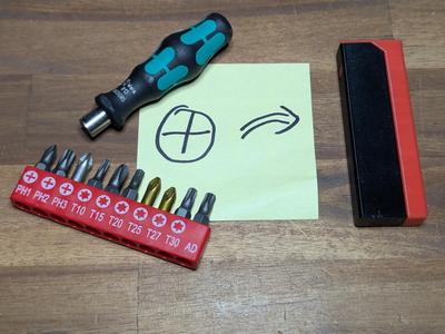 Tiny Pocketable Screwdriver