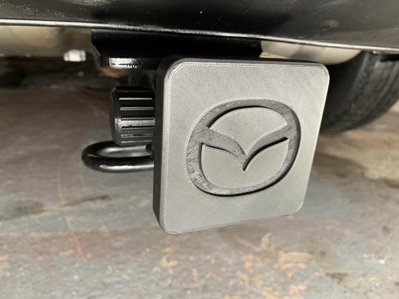 Mazda 2" tow hitch cover 