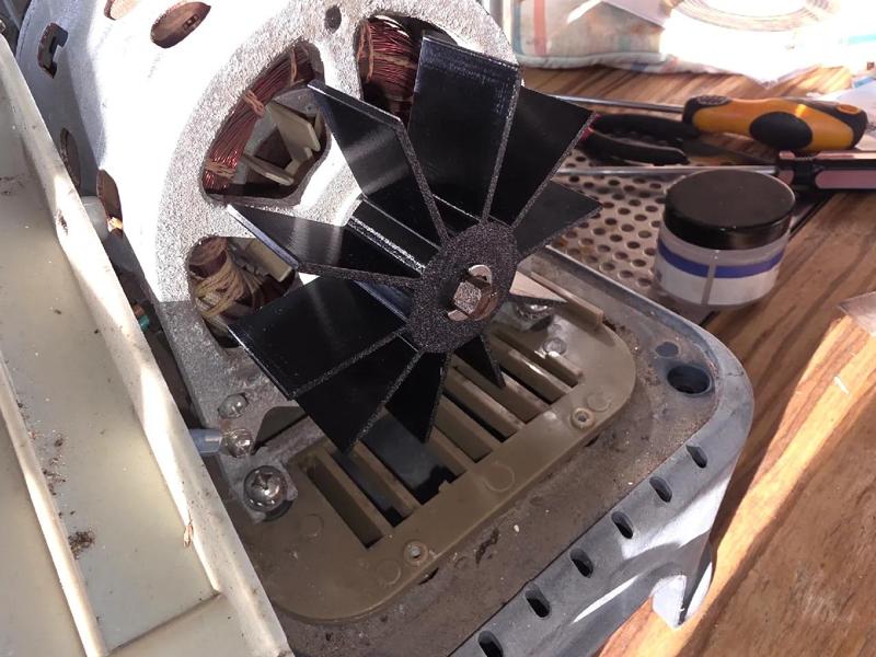 cooling fan replacement for intex sand filter pump motor 15220   