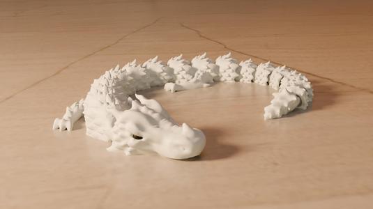 Spiny Wyrm Dragon