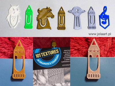 Bookmark pencil