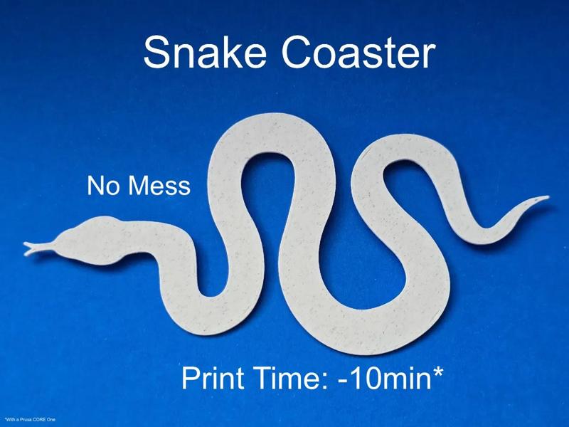 A Quick & Slick Snake Coaster   